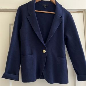 J. Crew sweater blazer